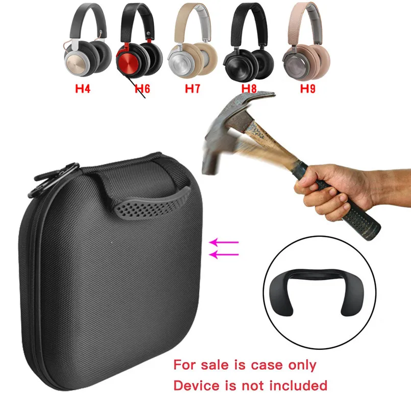 Headset Bag EVA Hard Case for Beoplay H4 H6 H7 H8 H9 H9i Wireless Headphones Travel Protective Carrying Storage 3B03 | Электроника