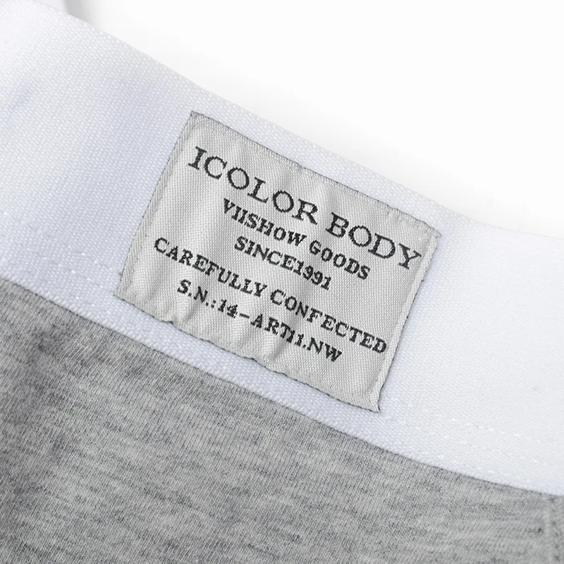 IColor сексуальное мужское нижнее белье хлопковые мужские шорты s Нижнее Трусы 3 шт.