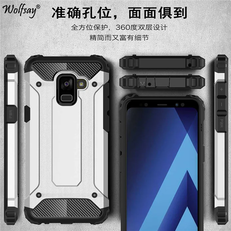 Wolfsay чехол для Samsung Galaxy A8 Plus 2018 A730 силиконовый защитный 6"|for samsung galaxy|case coversamsung cover