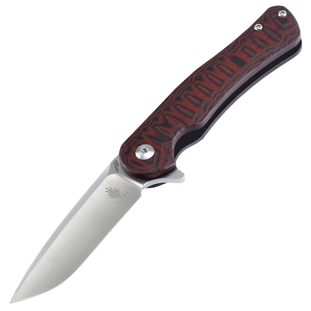 Складной нож Kizer DUKES V3466N2, стальной нож N690, тактический нож, высокое качество, инструменты для кемпинга