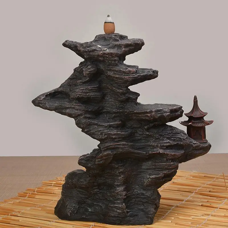 Креативная большая башня для благовоний с отпаданием в воде возвращается