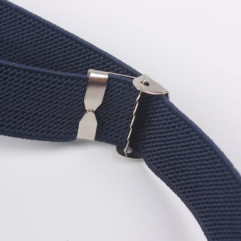 

European style leather 2 cm wide suspenders for men and women FY18110308