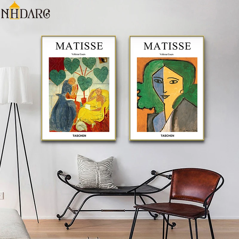 

Wall Art Posters and Prints Canvas Painting Wall Pictures for Living Room Henri Matisse Fashion Design Vogue Home Decor Cuadros