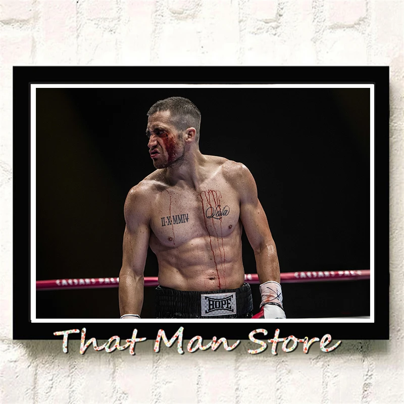 Домашний Декоративный постер из белого картона Southpaw 42х30см|Наклейки на стену| |