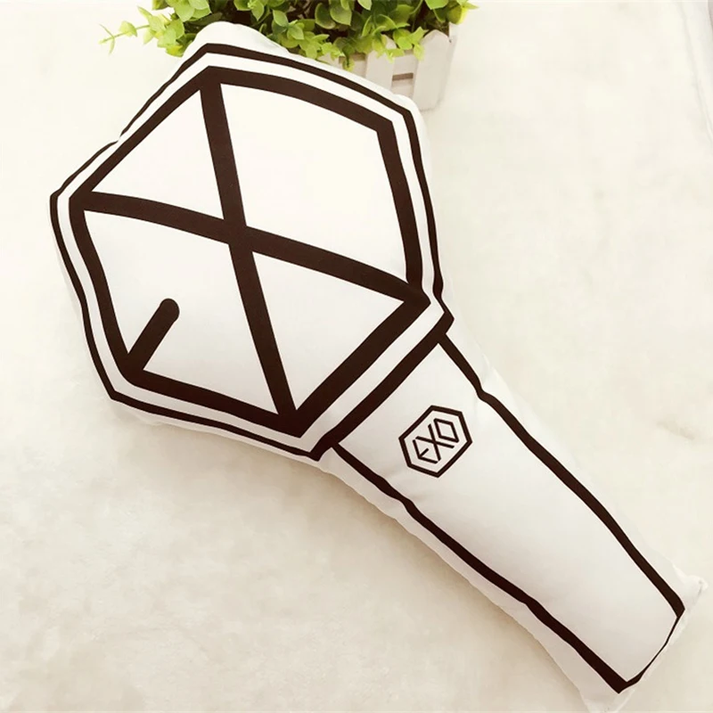 Kpop плюшевая подушка EXO GOT7 TWICE WANAN ONE Stick лампа длинная хлопковая игрушки Подарки 40
