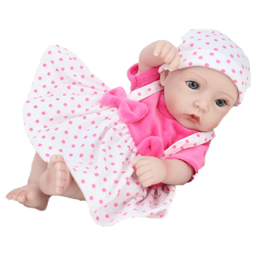 NPKDOLL 10 inches Reborn Baby Doll For Girl Gift Realistic Dolls Play House Toys Simulator | Игрушки и хобби