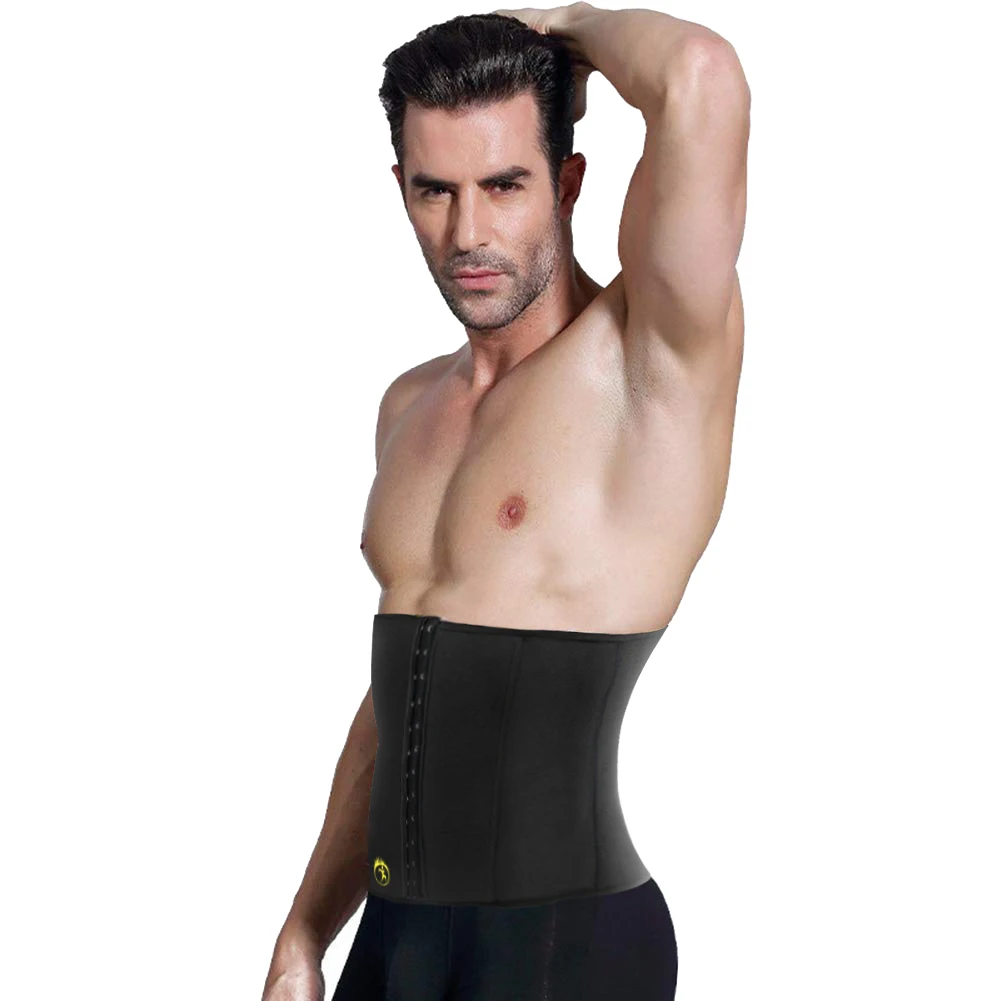 SEXYWG XS-5XL неопреновый корректирующий корсет для мужчин, корсет для талии, мужской фитнес моделирующий пояс для живота, пояс для похудения размера плюс
