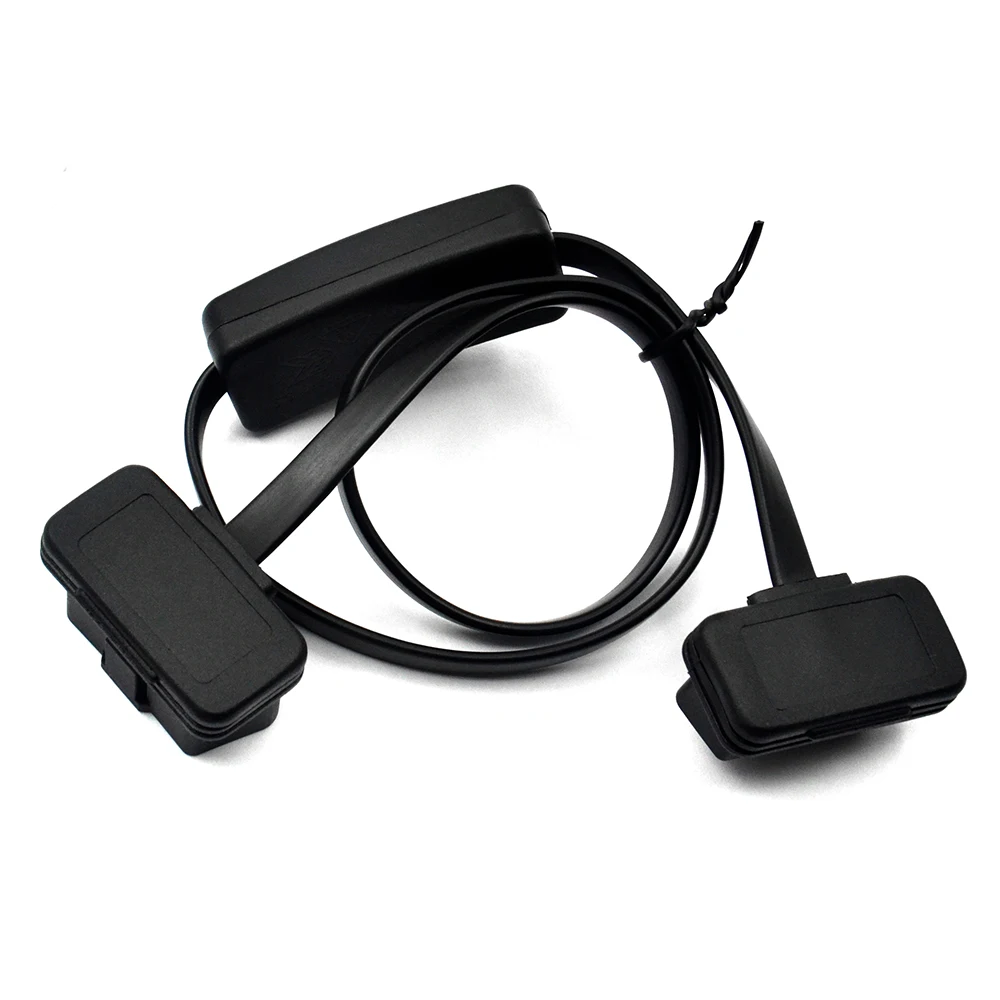 Новый разветвитель OBD 2 удлинитель от 1 до с переключателем Y образный штекер два