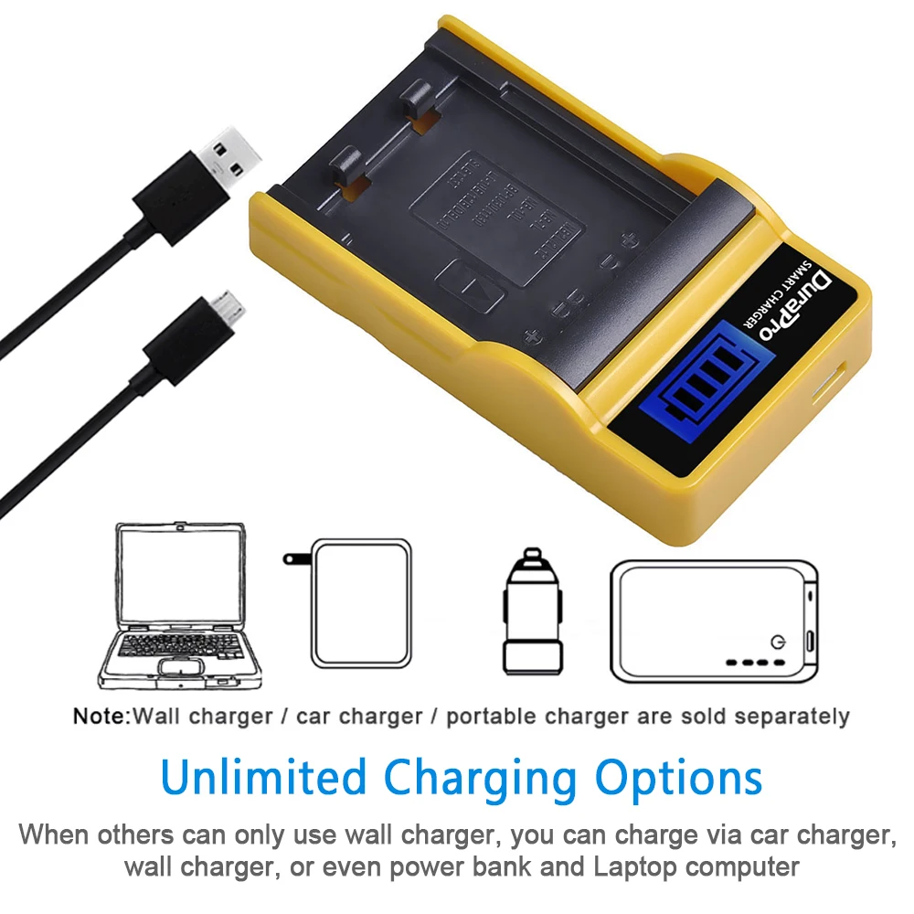 Литий-ионная батарея DuraPro 1800mAh NB-7L NB7L NB 7L+ зарядное устройство USB lcd для цифровых камер Canon PowerShot G10 G11 G12 SX30 SX30IS