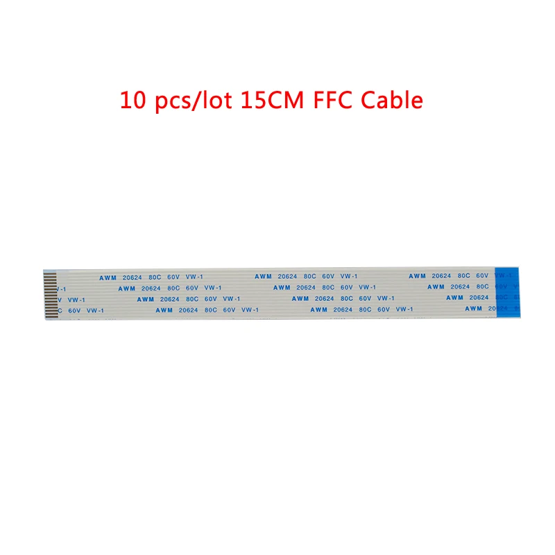 10 шт./лот Raspberry Pi 4 Камера FFC кабель 15/30/50 см 15pin плоских проволочных поясов для