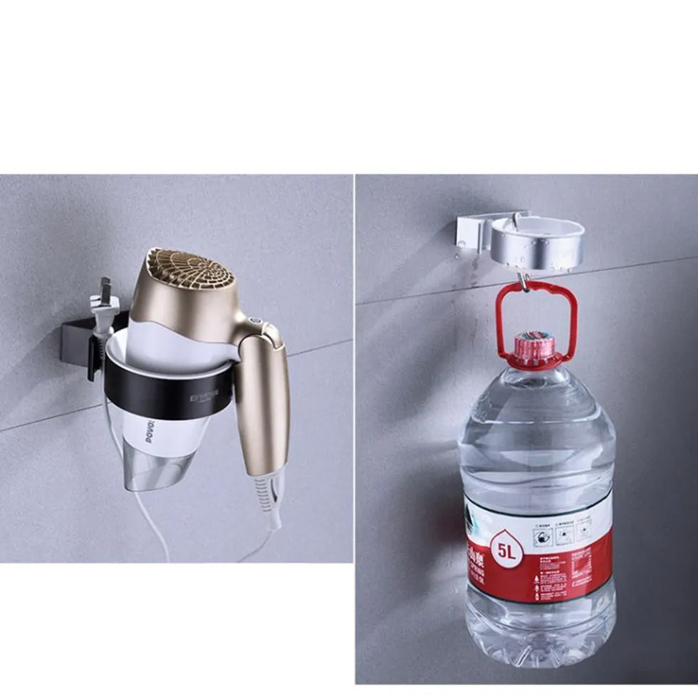 Держатель для фена ванной комнаты душевая кабина органайзер стеллаж клея ногтей