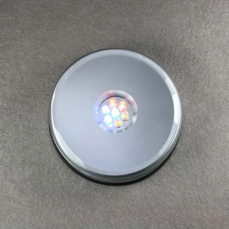 Модный светодиодный светильник с выцветанием из 7 светодиодов вращающийся