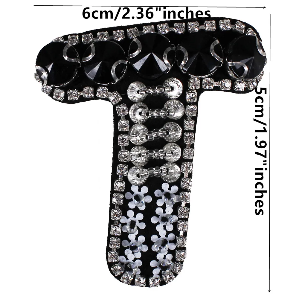 5 комплектов алмазные нашивки с буквами Какие бусины хрустальные стразы