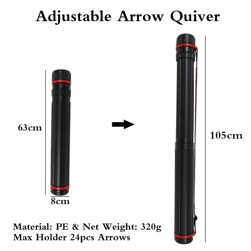 

12pcs Fiberglass Arrows 31" Shooting Arrow Fixed Arrow Tips + 3pcs Target Paper + Arrow Tube For Practice Archery Accessories
