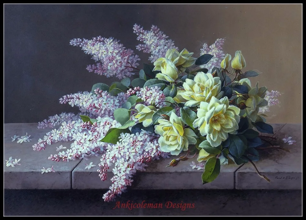 Набор для вышивки крестом DMC рукоделия высокое качество 14 ct картина маслом