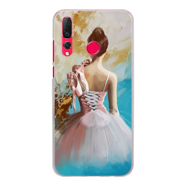 01 Балерина Танцы Девушка чехол для huawei Nova 3 3i 3e 4 коврики 10 20 Lite P20 Lite Жесткий пластиковый Чехол - Цвет: 01