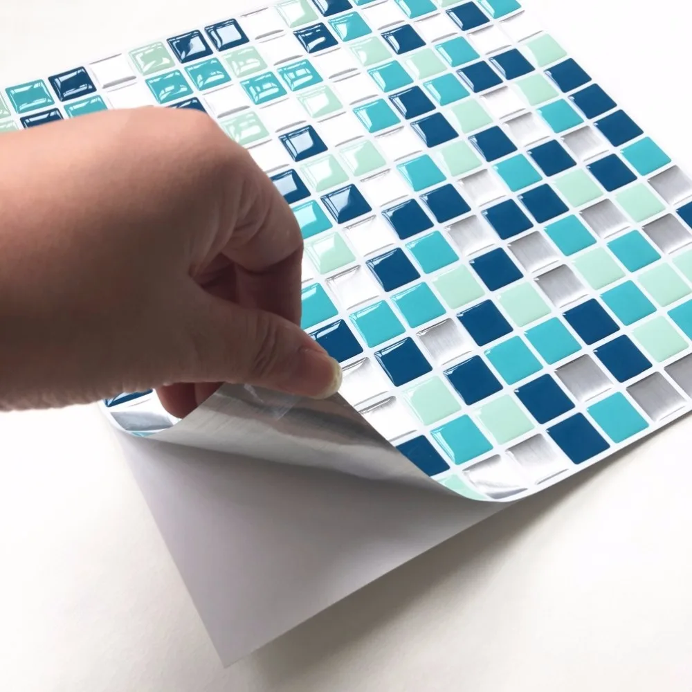 Самоклеящаяся мозаичная плитка настенная наклейка сделай сам кухня ванная