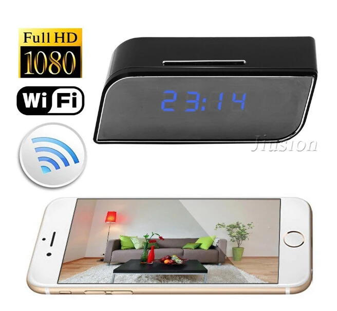 Микро Wifi IP камера HD 1080P Часы Мини видеокамера беспроводной видео рекордер безопасности цифровая камера датчик обнаружения движения Espia