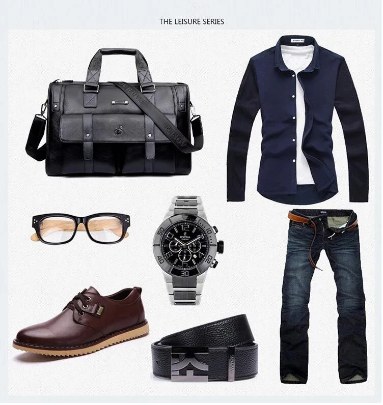 Роскошный деловой мужской портфель из натуральной коровьей кожи, мужская сумка на плечо из натуральной кожи, мужская сумка-мессенджер, дорожная сумка для компьютера