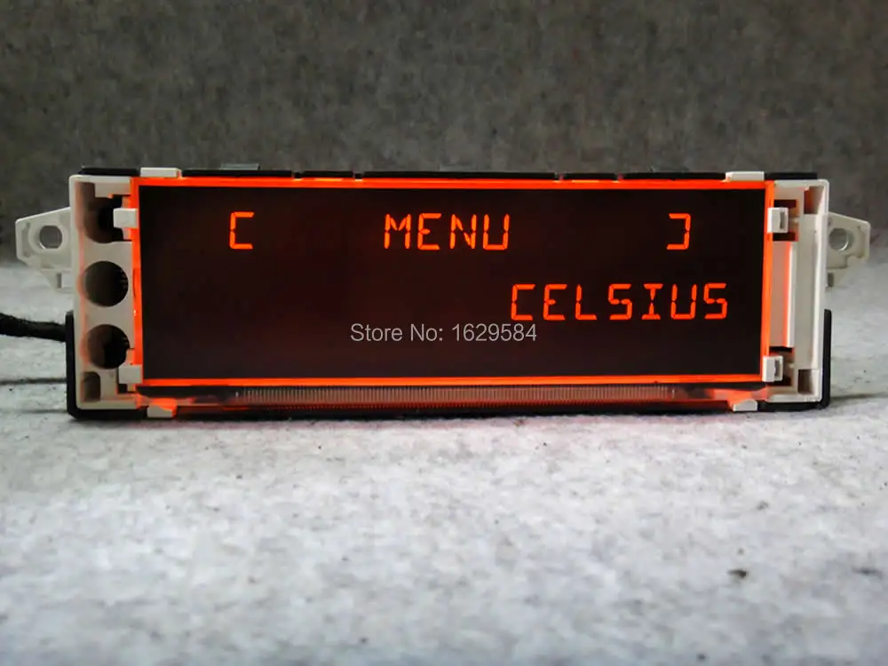 Экран монитора Поддержка USB aux дисплей красный монитор(12 pin) для peugeot 307 408 и citroen C4