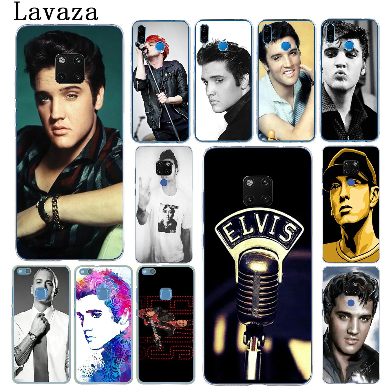 Чехол для телефона Lavaza Elvis Presley Kiss Huawei Mate 30 10 20 Pro Lite Nova 5I 4 3i 3 2i 2 Y6 Prime|Чехлы-накладки|