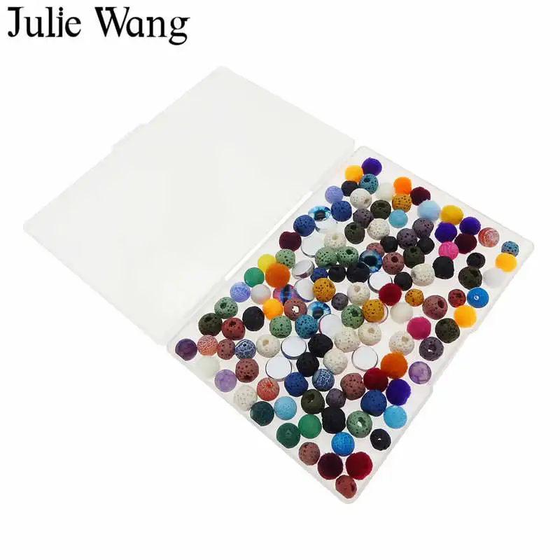 Прямоугольная пластиковая коробка для хранения ювелирных изделий Julie Wang 1 шт. 4
