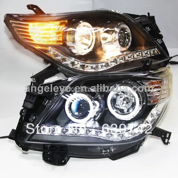 

For Toyota Prado 2700 FJ150 LED Angel Eyes Head Lamp 2009-2013 year TLZ