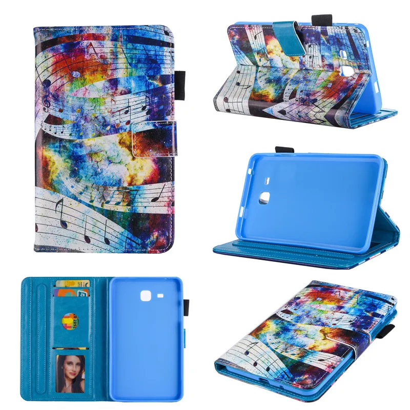 Чехол подставка для Samsung Galaxy Tab 3 lite 7 0 T110 T111 T113 T116 дюймов|Чехлы планшетов и