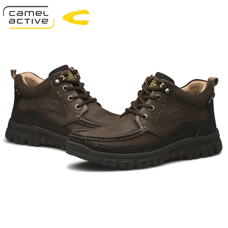Camel Active новая уличная спортивная теплая брендовая кожаная Водонепроницаемая