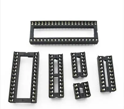 45 шт. Ассорти DIP IC розетки 8 14 16 18 20 24 28 32 40|ic socket|socket 8dip socket |