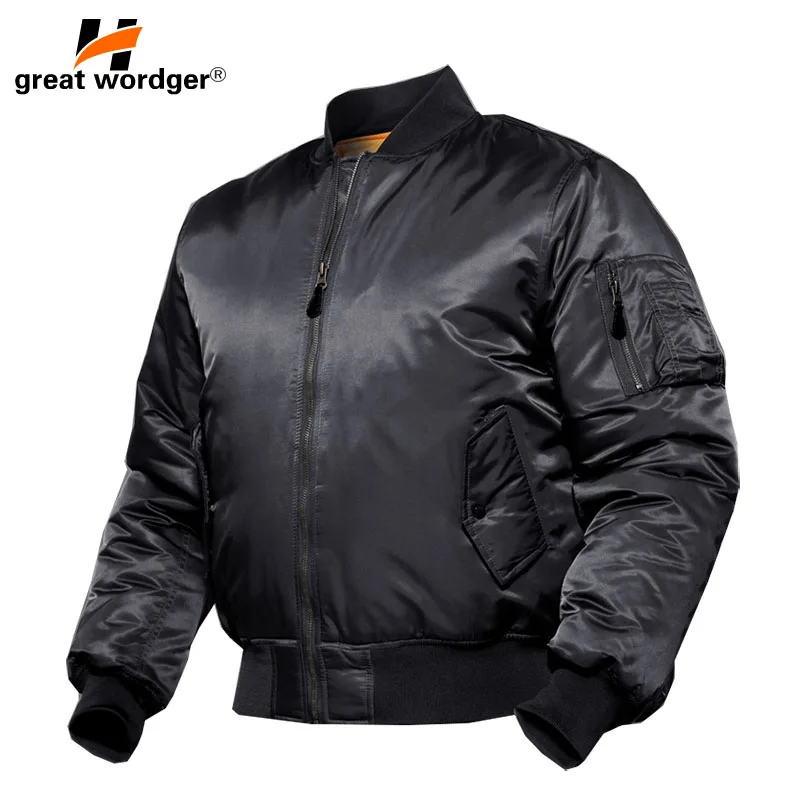 

Army Force Pilot Jacket Military Airborne Flight Hiking Tactical Bomber Jacket Men Winter Warm Motorcycle Down Coat