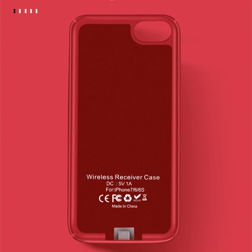 Чехол для беспроводного зарядного устройства с двойным приемником Qi тонкий