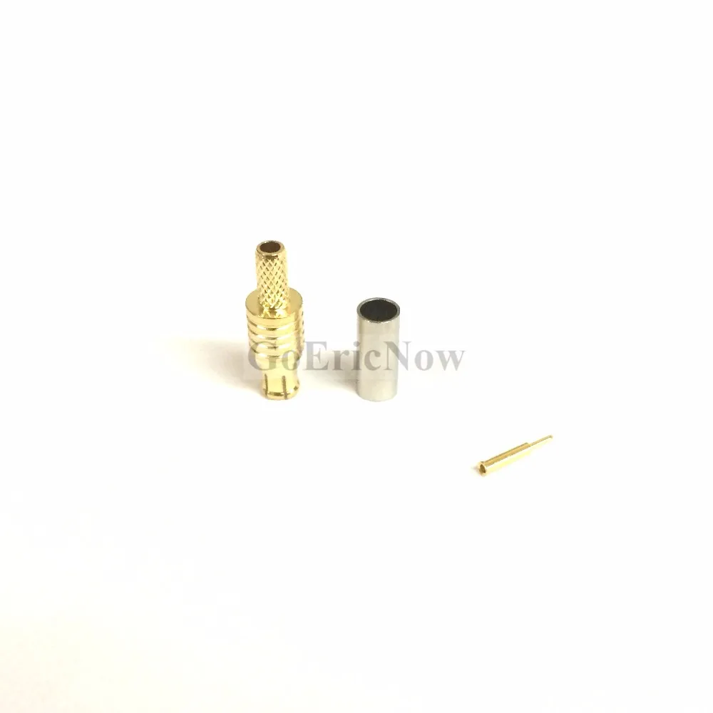 10 шт. RF Coax 50 Ом прямоугольный/прямой MCX штекер/гнездо 1 5 для RG316 RG174 Кабельный