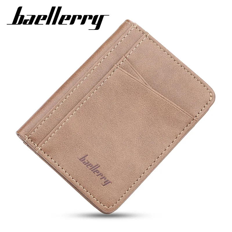 Baellerry много выездных мужчин ts тонкие кошельки мужские кожаные брендовые