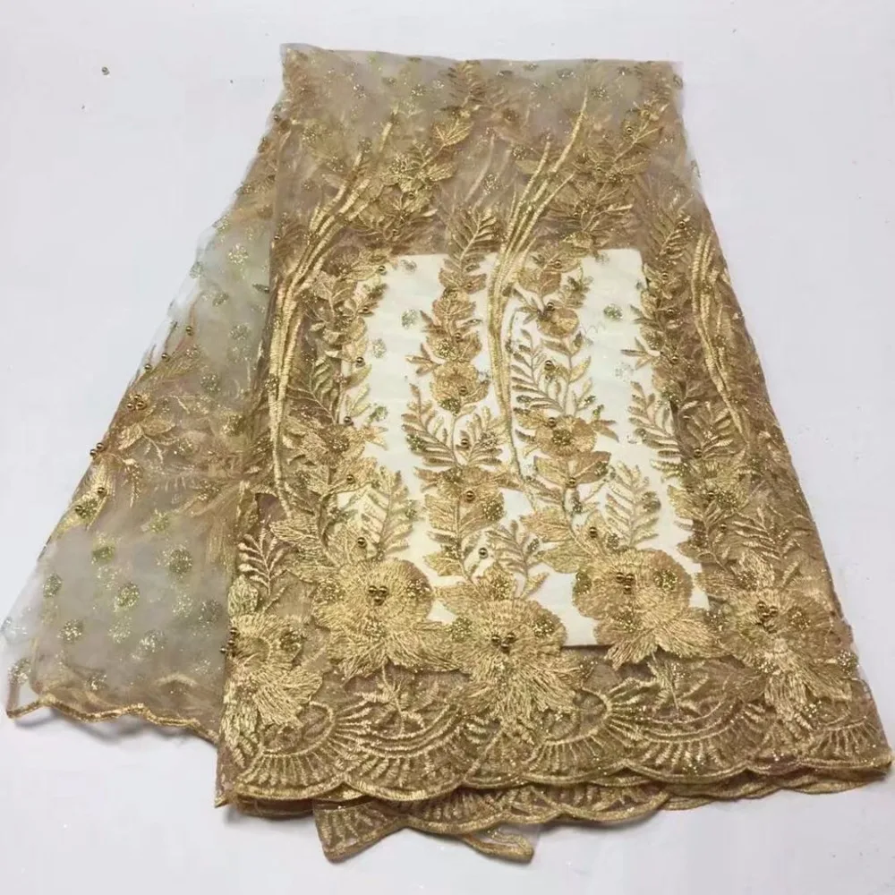 2018 новейшая сетчатая африканская кружевная ткань высокого качества вышитое