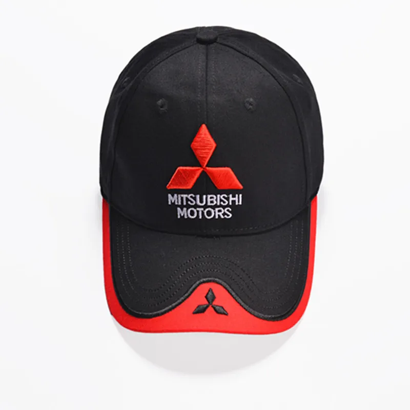 Бейсбольная кепка с вышитым логотипом Mitsubishi, повседневная бейсболка шапка, новинка, модная Высококачественная Мужская Спортивная Кепка для гонок на мотоцикле