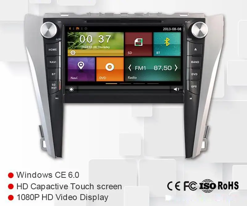 Автомобильный DVD плеер 8 &quotс GPS(opt.) аудио Радио стерео USB/SD AUX BT/TV головное