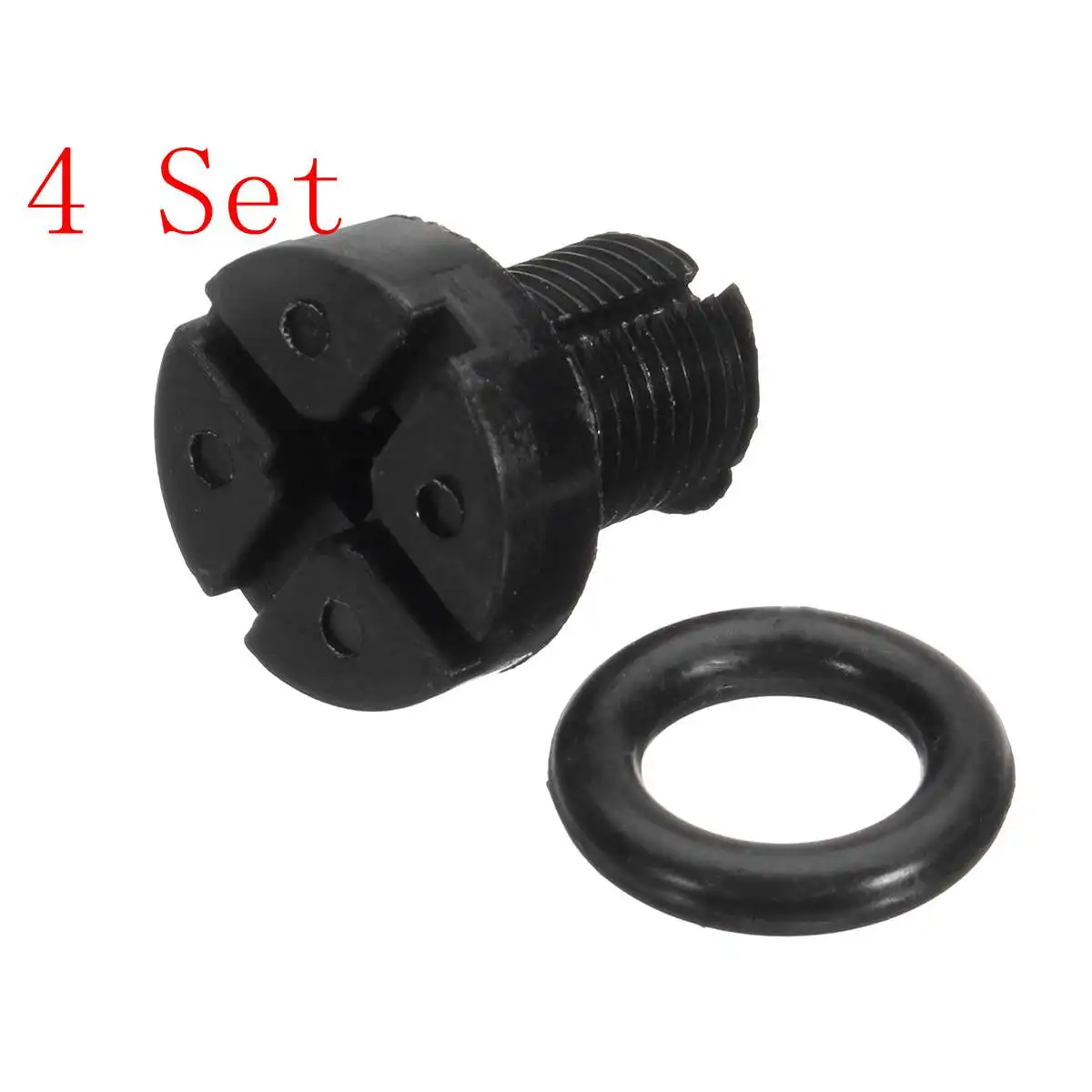 4 комплекта для BMW радиатор система охлаждения/радиатор BLEED VENT винт/вилка и