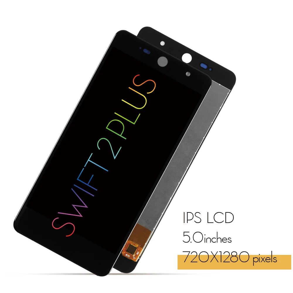 Srjtek 5,0 для Wileyfox swift 2 ЖК сенсорный экран стеклянная панель сенсор запасные части для Wileyfox swift 2 Plus дисплей сенсор