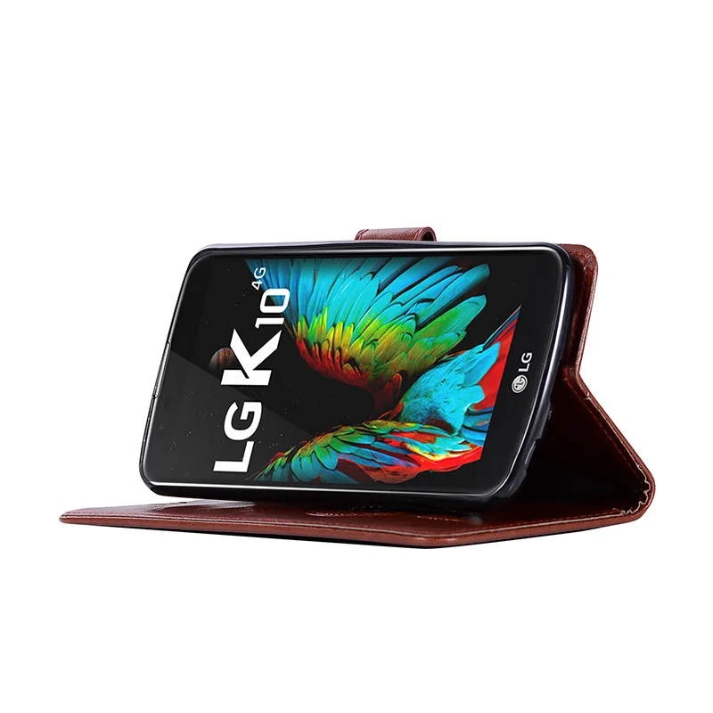 Роскошный Ретро мобильный чехол для LG K10 Q6 Q6a G6 Q8 Флип кожаный бумажник телефона K4