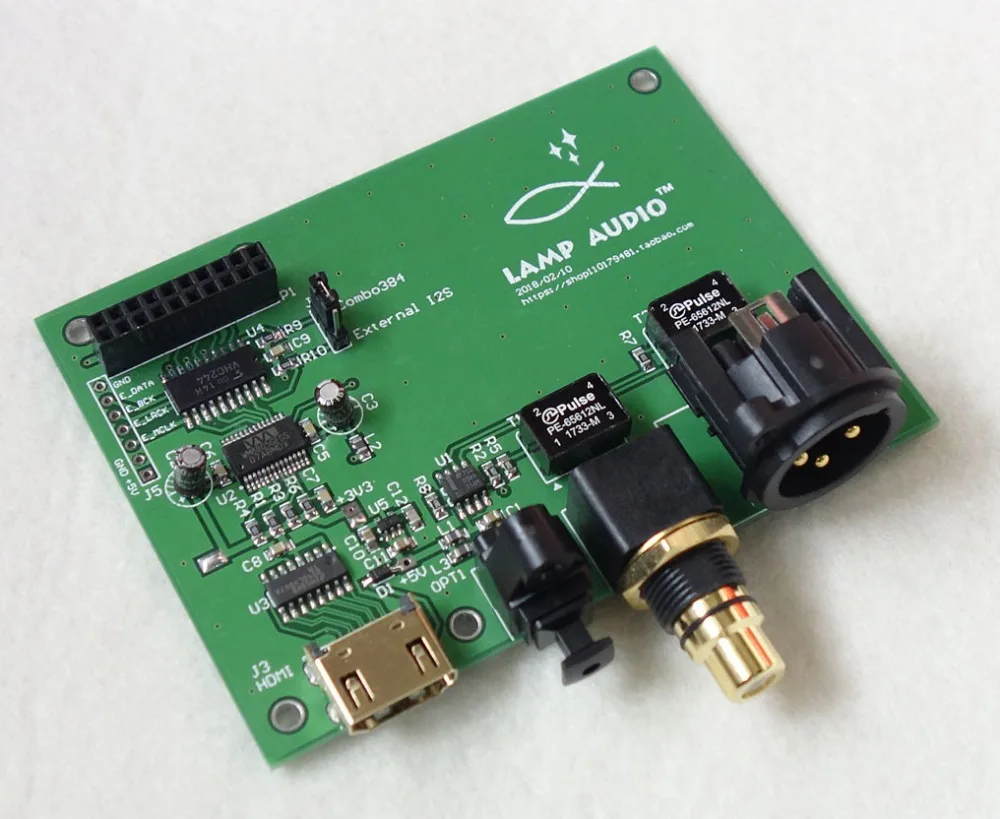 XMOS каманеро итальянский цифровой интерфейс USB для I2S / IIS коаксиальное волокно SPDIF