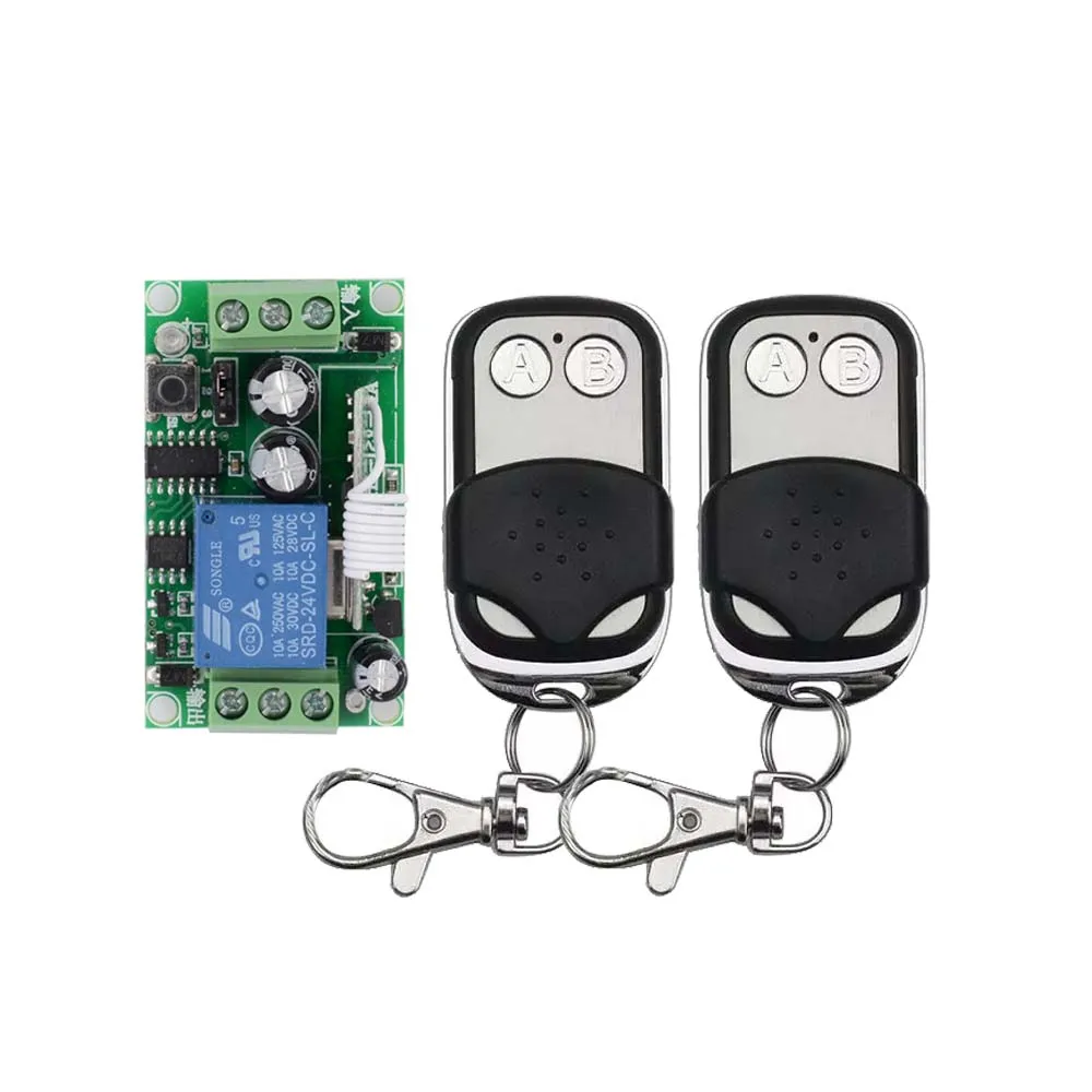Беспроводной радиопереключатель с дистанционным управлением 1 канал 24 В