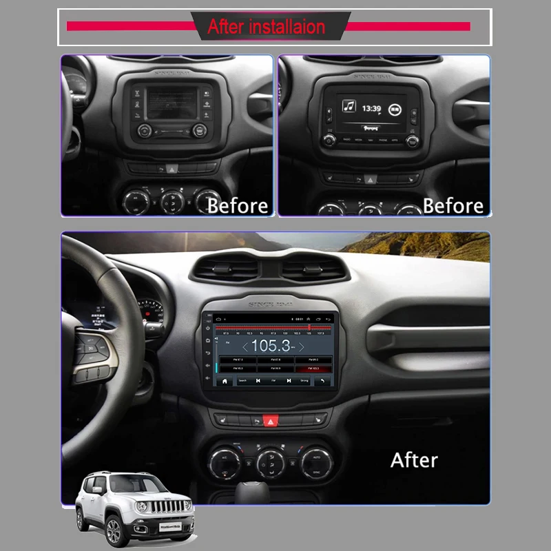 Сенсорный экран 9 &quotAndroid автомобильный DVD мультимедиа плеер с gps-навигатором для