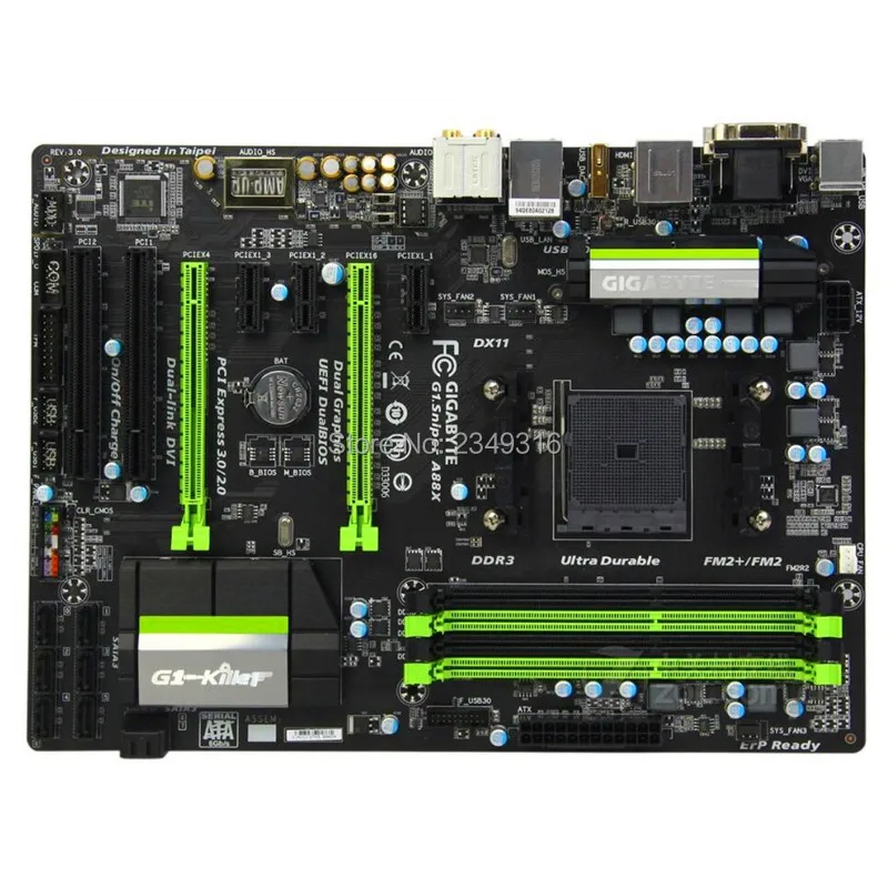 FM2 + A88X для Gigabyte GA G1.Sniper оригинальная б/у материнская плата DDR3|Материнские платы| |