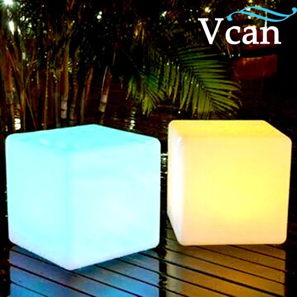Наружный сад LED Cube Chair Lighting VC A400|light|light ivorylight green wedding dress |