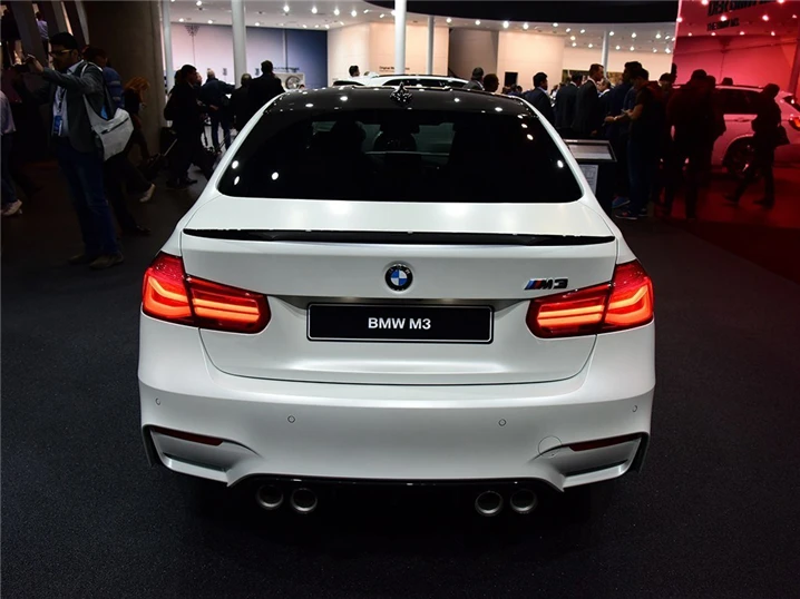 Спойлер для F30 F35 2012 2015 BMW 3 series 320i 320li 325li 328i цветной задний спойлер из АБС пластика