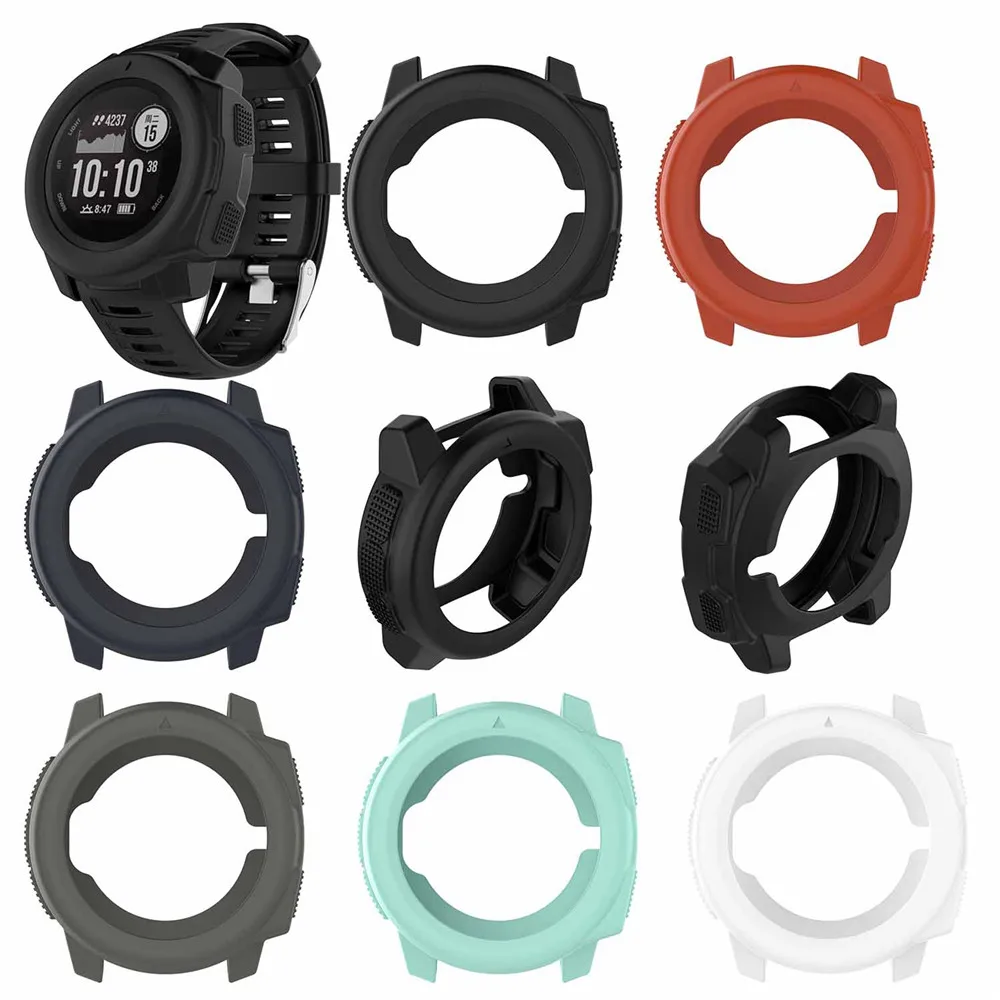 Силиконовый защитный чехол умных часов Крышка для Garmin инстинкт Смарт часы в виде