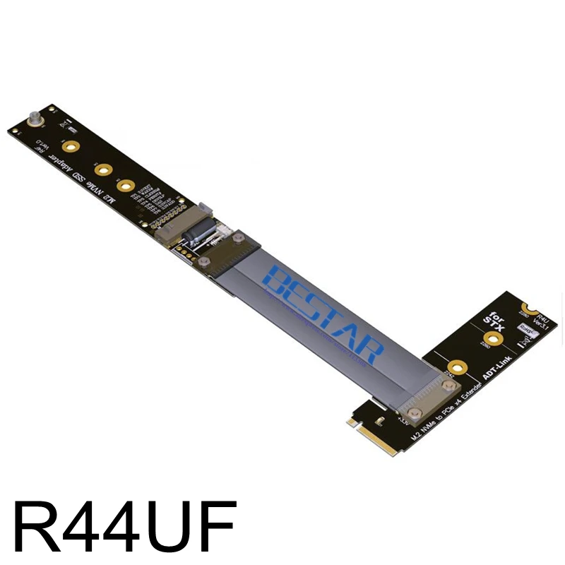 PCI E 3 0x4 32G/bps полная скорость M.2 M key NVMe SSD удлинитель кабеля 5/10/15/20/30/40/50/60 см для