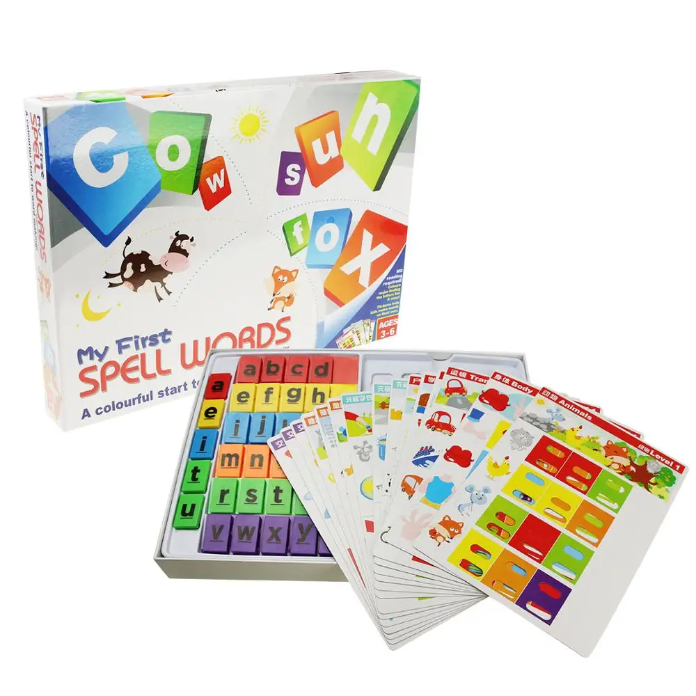 Новое поступление Обучающие английские слова сочетающиеся буквы английское