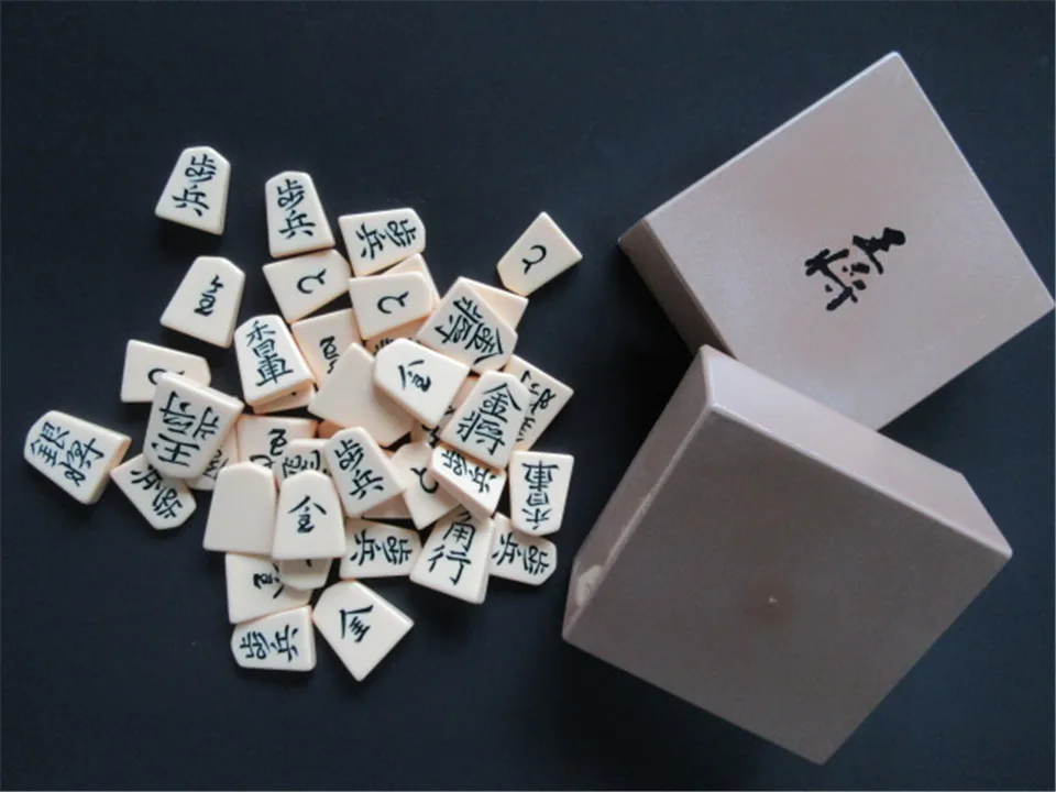 BSTFAMLY Органическая Япония Shogi 27*25*5 см 40 шт./компл. шашки Складная кожаная панель Sho-gi шахматы Игра настольная игрушка подарок детям J07